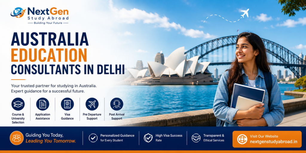Australia education consultants in Delhi