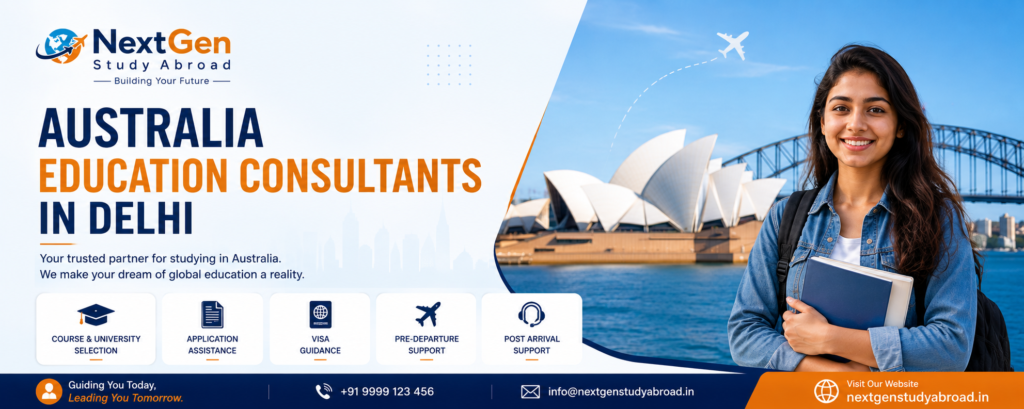 Australia education consultants in Delhi