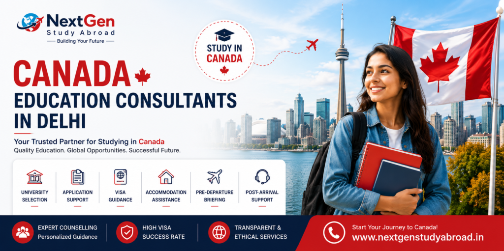 Canada education consultants in Delhi