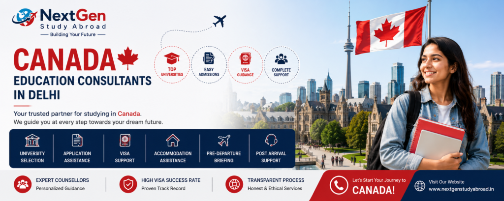 Canada education consultants in Delhi