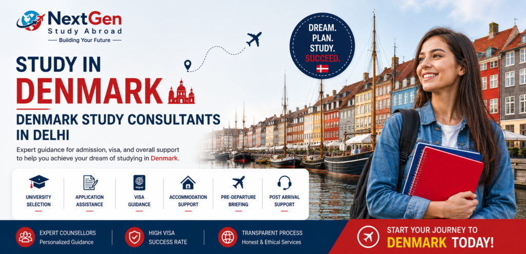 Denmark study consultants in Delhi
