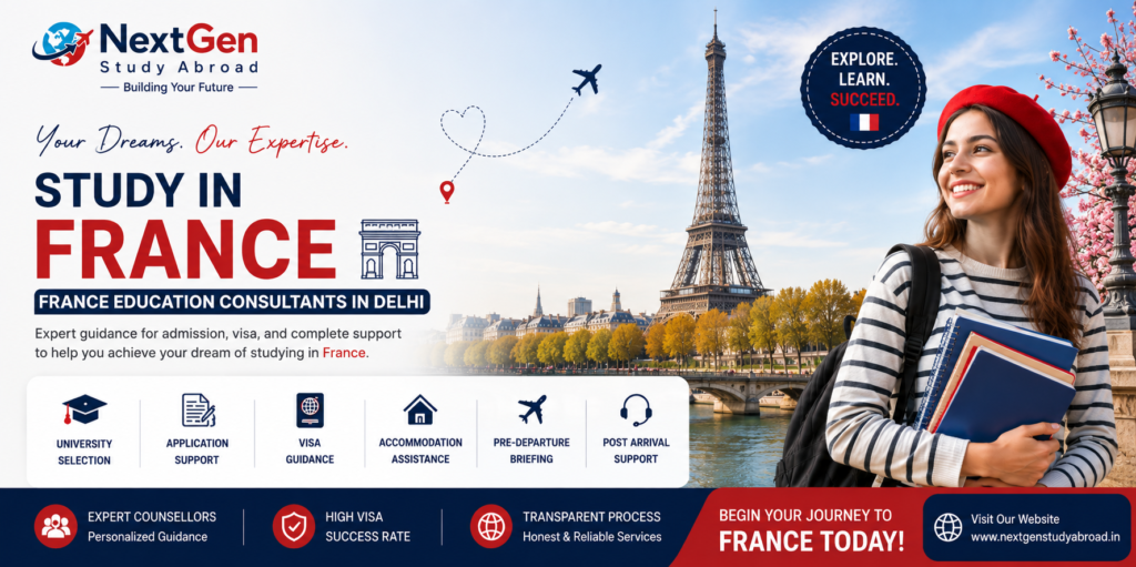 France education consultants in Delhi