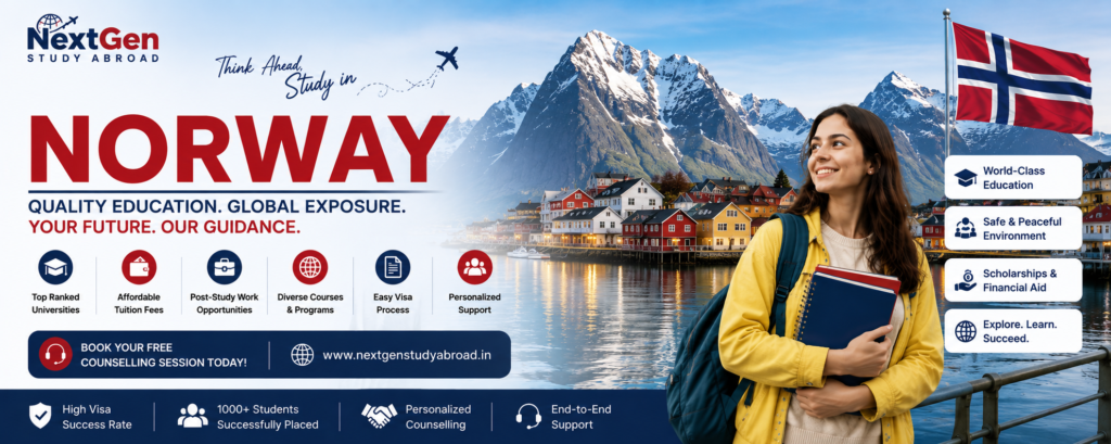 Norway study consultants in Delhi