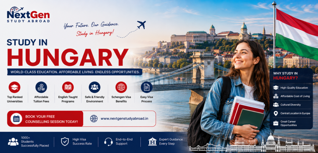 Study in Hungary consultants in Delhi