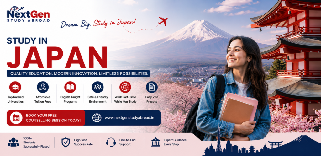 Study in Japan consultants in Delhi
