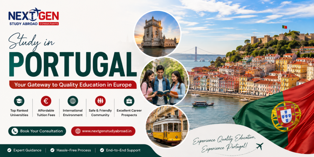 Study in Portugal for Indian students