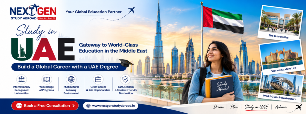 Study in UAE for Indian students