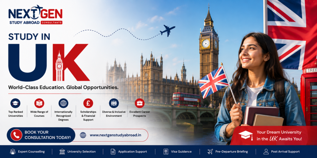 Study in UK for international students